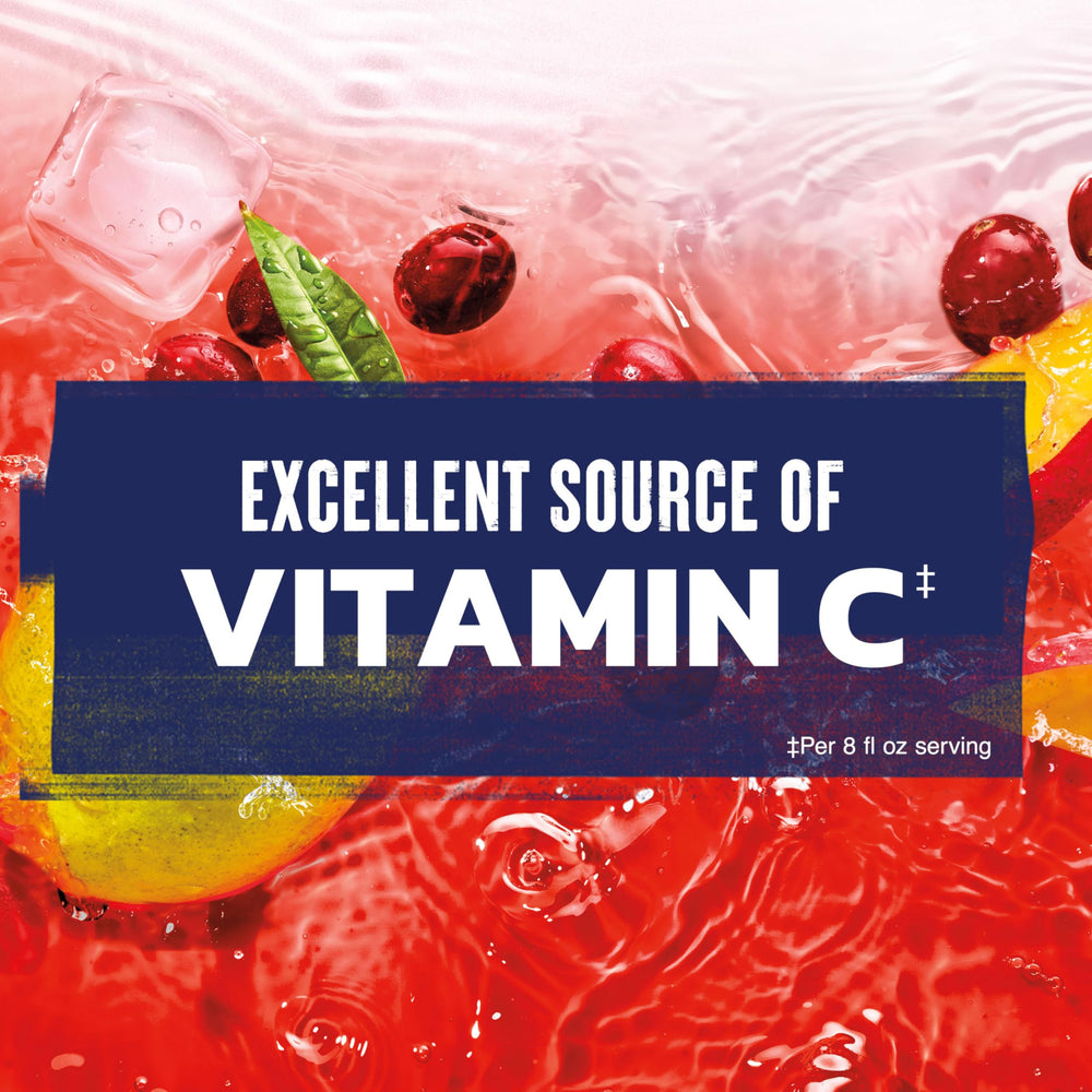 Assorted glasses featuring Ocean Spray Diet Cran-Mango for serving ideas.