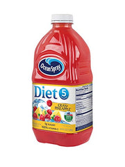 Ocean Spray Diet Cran-Pineapple as a light cocktail mixer.