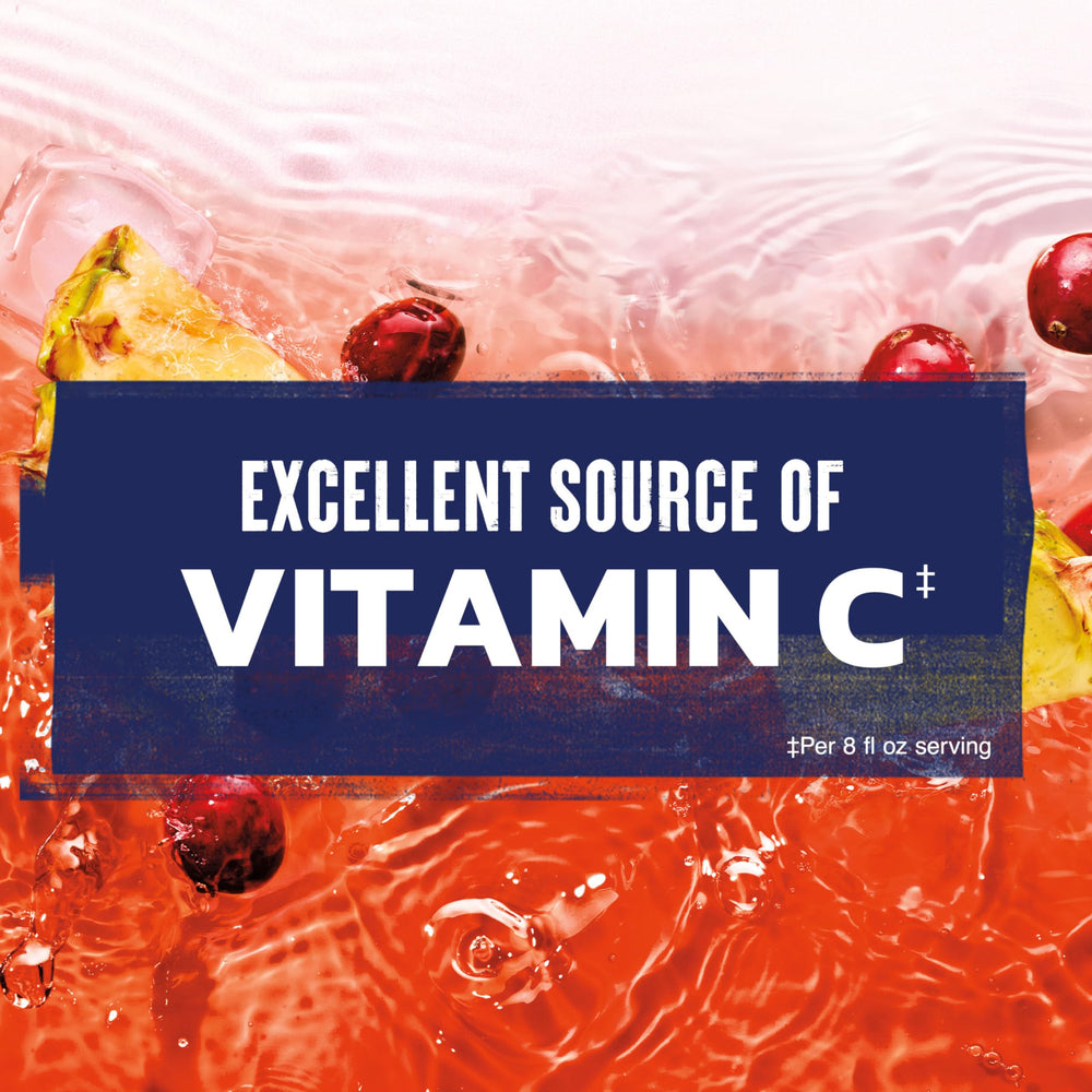 Ocean Spray Diet Cran-Pineapple vitamin C content supports daily nutrition.