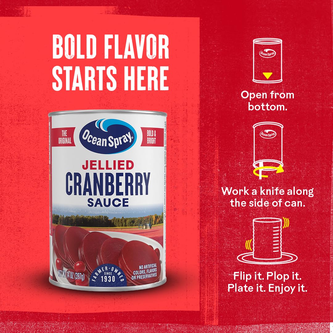 Ocean Spray Jellied Cranberry Sauce glazed pork dish showcasing versatility