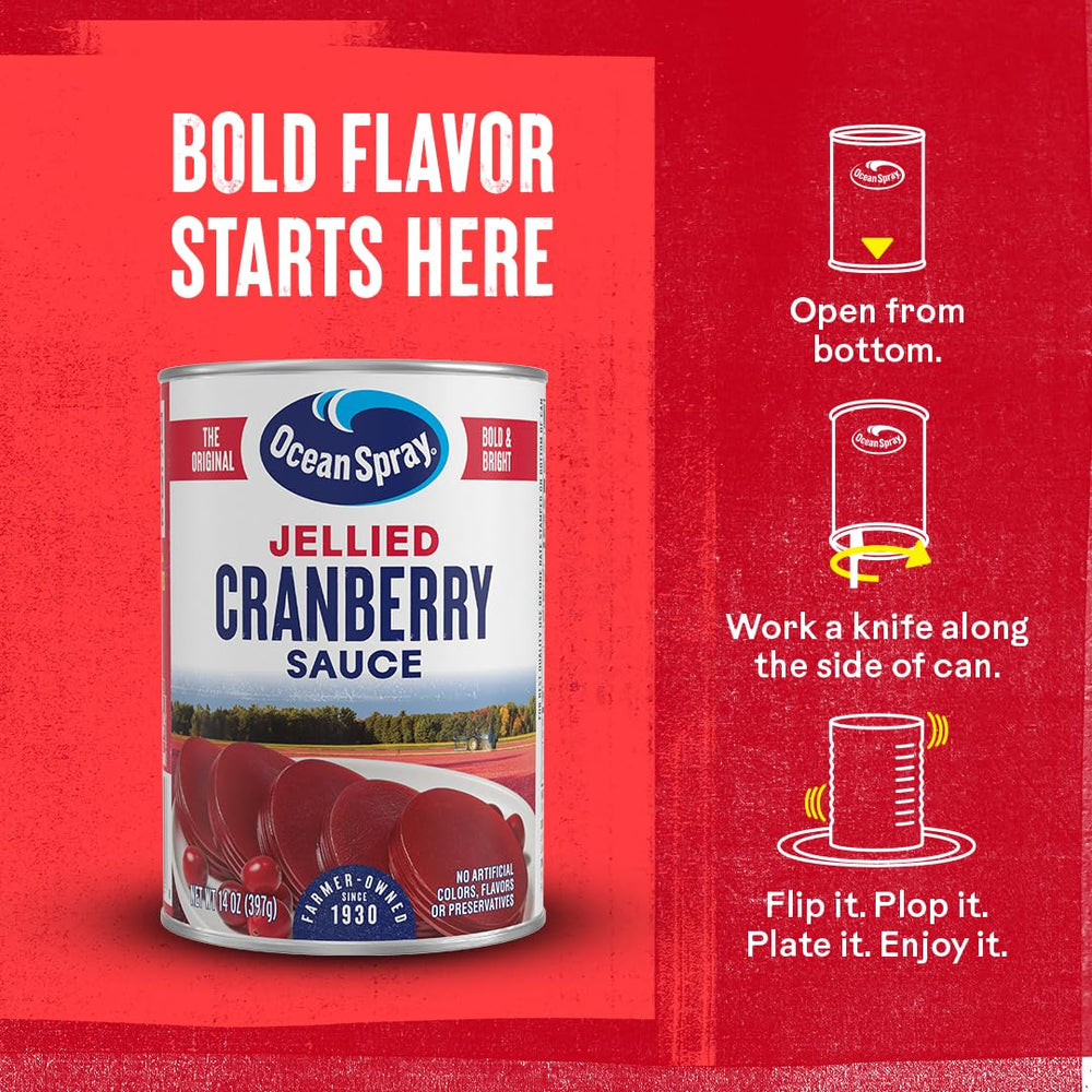 Ocean Spray Jellied Cranberry Sauce glazed pork dish showcasing versatility