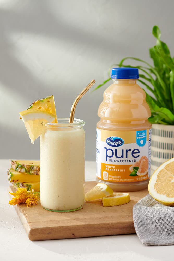 Ocean Spray juice splash close-up highlighting refreshing vitamin C rich flavor.