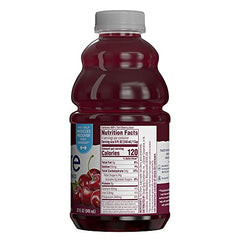 Ocean Spray label close-up highlighting no sugar added and natural flavor