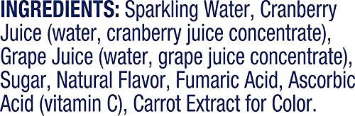Ocean Spray Sparkling Cranberry 24-pack display shows convenient multi-pack option.