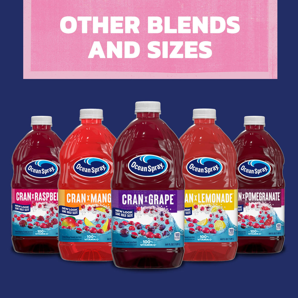 Ocean Spray White Cran-Strawberry vitamin C note hints daily value per serving.