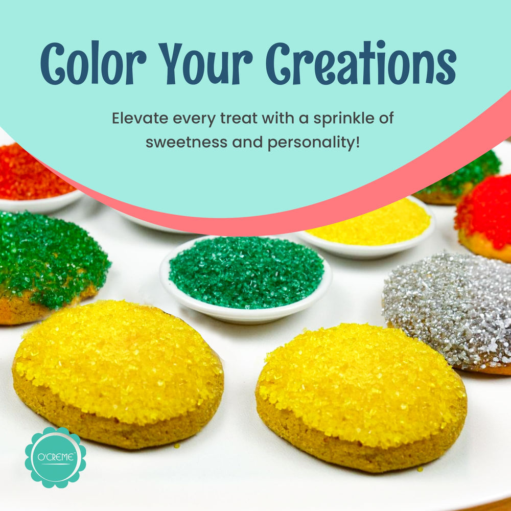 O'Creme decorations offer a festive finish to any dessert.