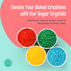 O'Creme crystals made from premium cane sugar for premium flavor and shine.