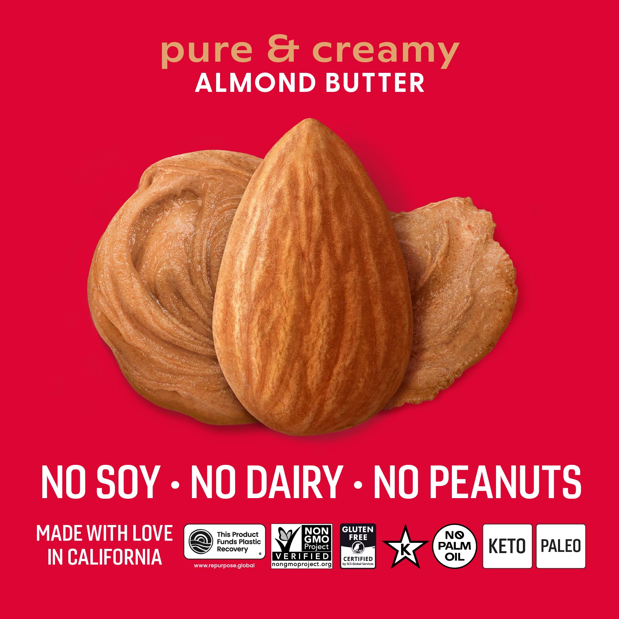 Octonuts almond butter cream close-up demonstrates smooth texture for blending.