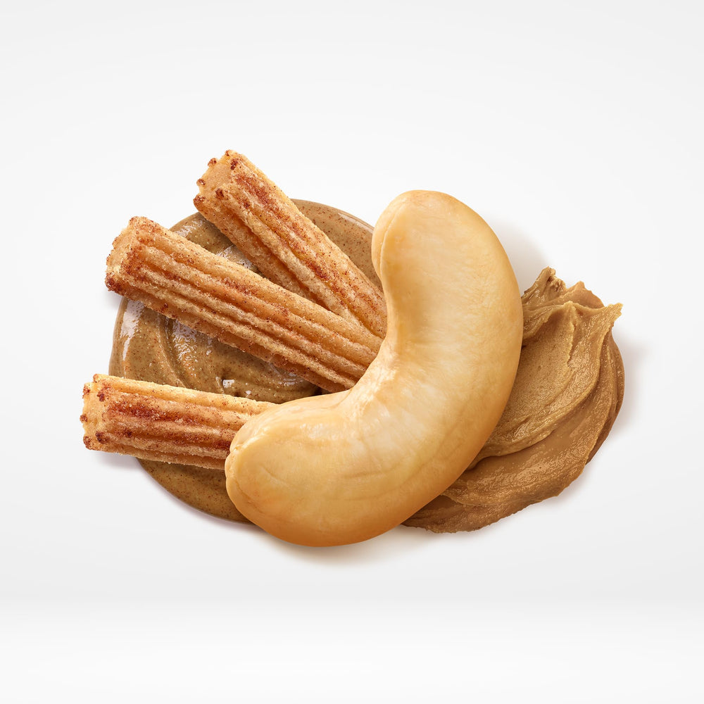 Octonuts Churro Cashew Butter on pancakes delivers dessert-inspired flavor.