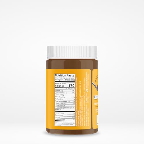 Octonuts Cocoa Cashew Spread spoon, silky chocolate cream for vegan treats.