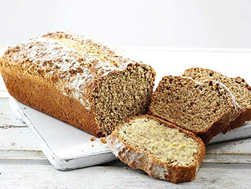 Odlums Quick Bread Brown mix in a bowl showing simple prep.