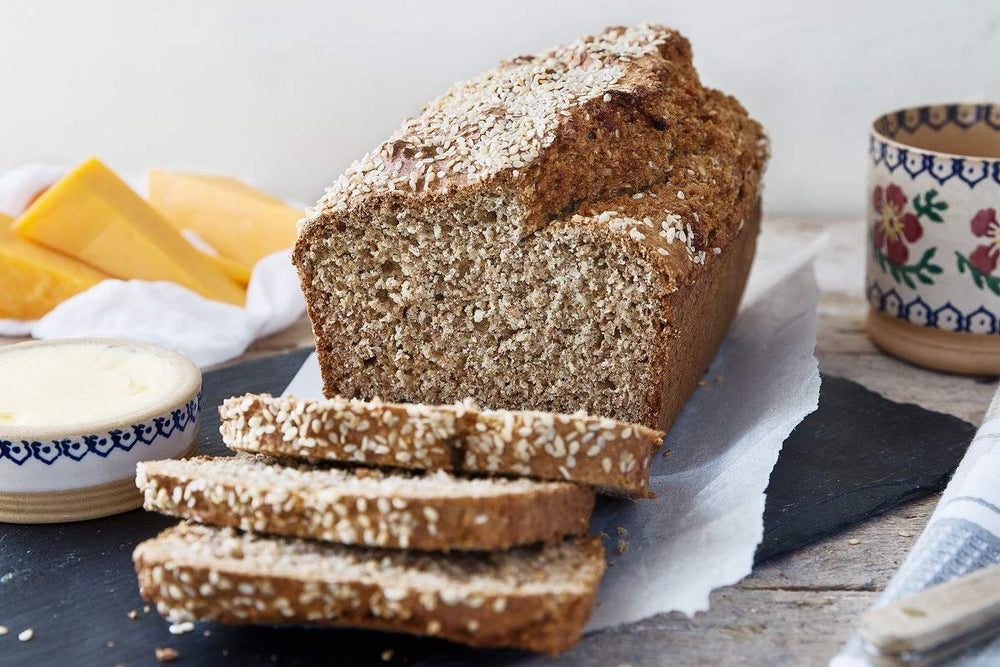 Odlums Wholemeal Coarse stoneground milling enhances texture for hearty loaves.
