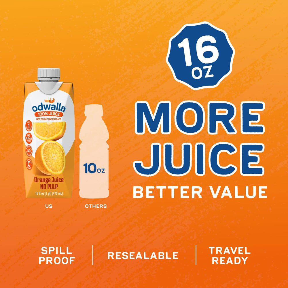 ODWALLA 16 oz bulk pack ready for everyday use