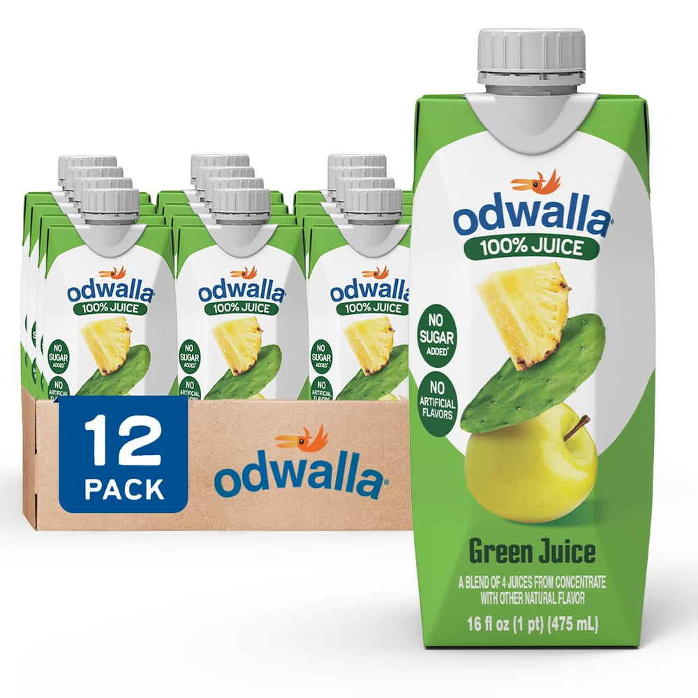 Odwalla Green Juice bottle with nopal cactus promotes refreshing natural hydration.