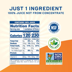 ODWALLA hand-picked Valencia oranges close-up for natural taste