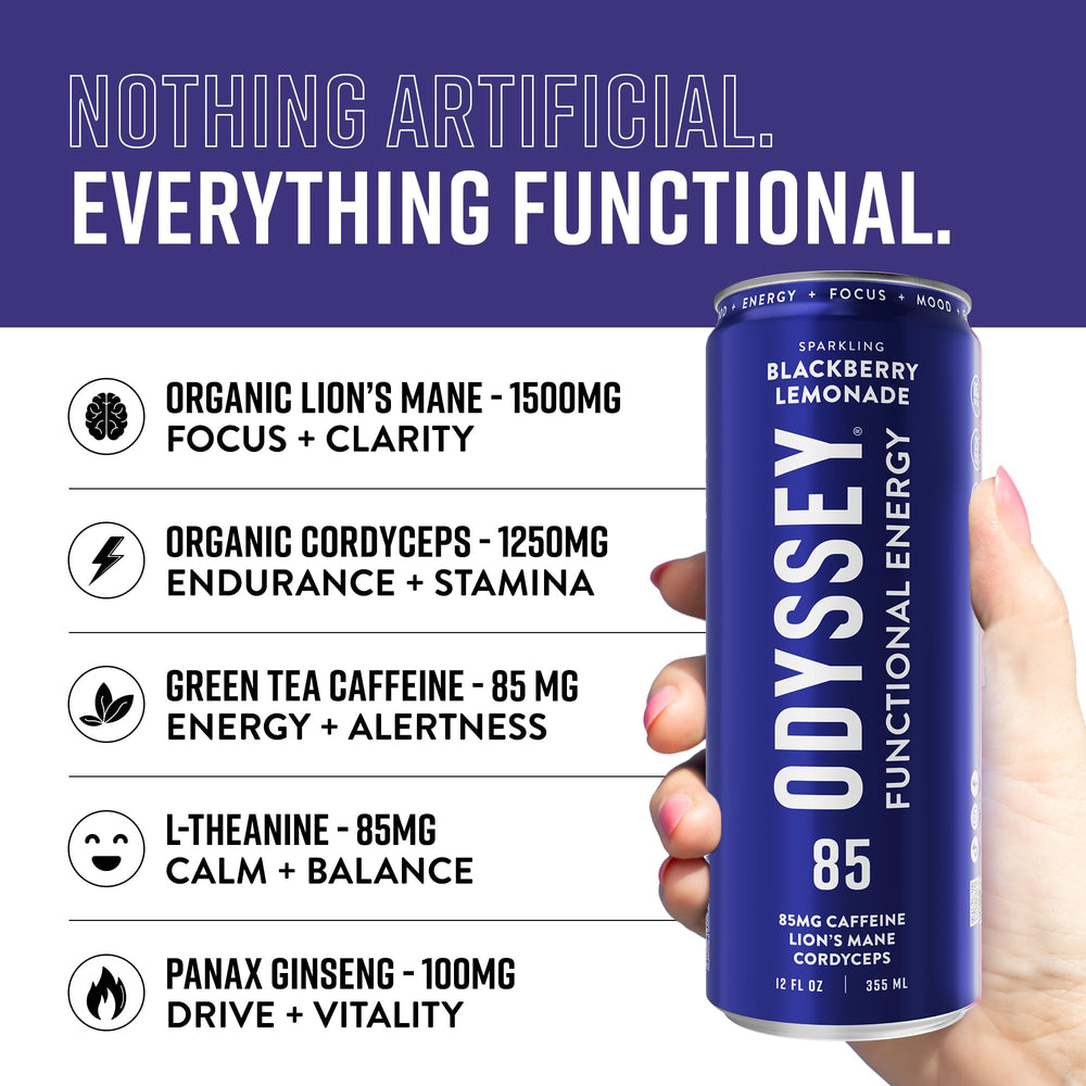 Odyssey Elixir balance bottle pour captures mid-pour into a glass