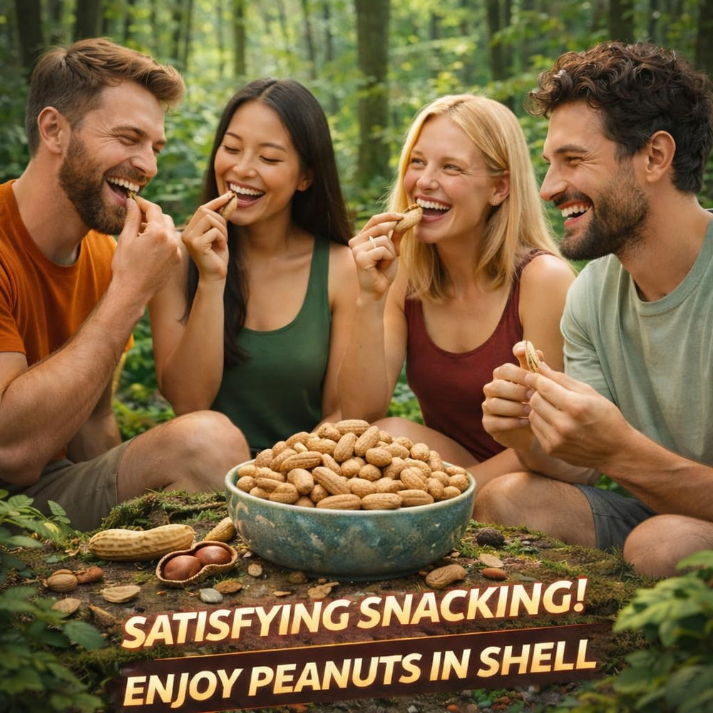 Office Roast Party snack setup with peanuts for gatherings.