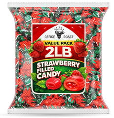 Office Roast Strawberry Bon Bon candies bag ready for party sharing