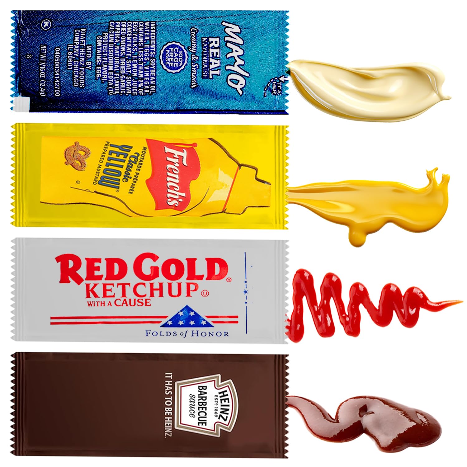 Office Roast variety pack pouches on a picnic table for easy on-the-go meals.