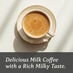 O’Food Rosebud coffee stick packaged-serve demonstrates instant cafe-style mocha anywhere.