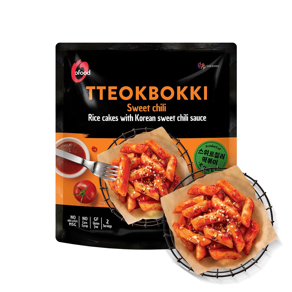 O’Food Tteokbokki Sweet Chili pack for quick weeknight meals.