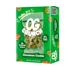 OG Crunch Chocolate by Ogeez bite-sized piece looks like weed for playful pranks