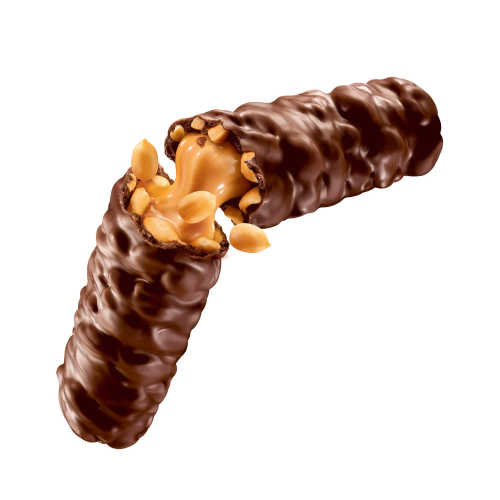 Oh Henry! bars Canadian origin emphasizes authentic Hershey quality.