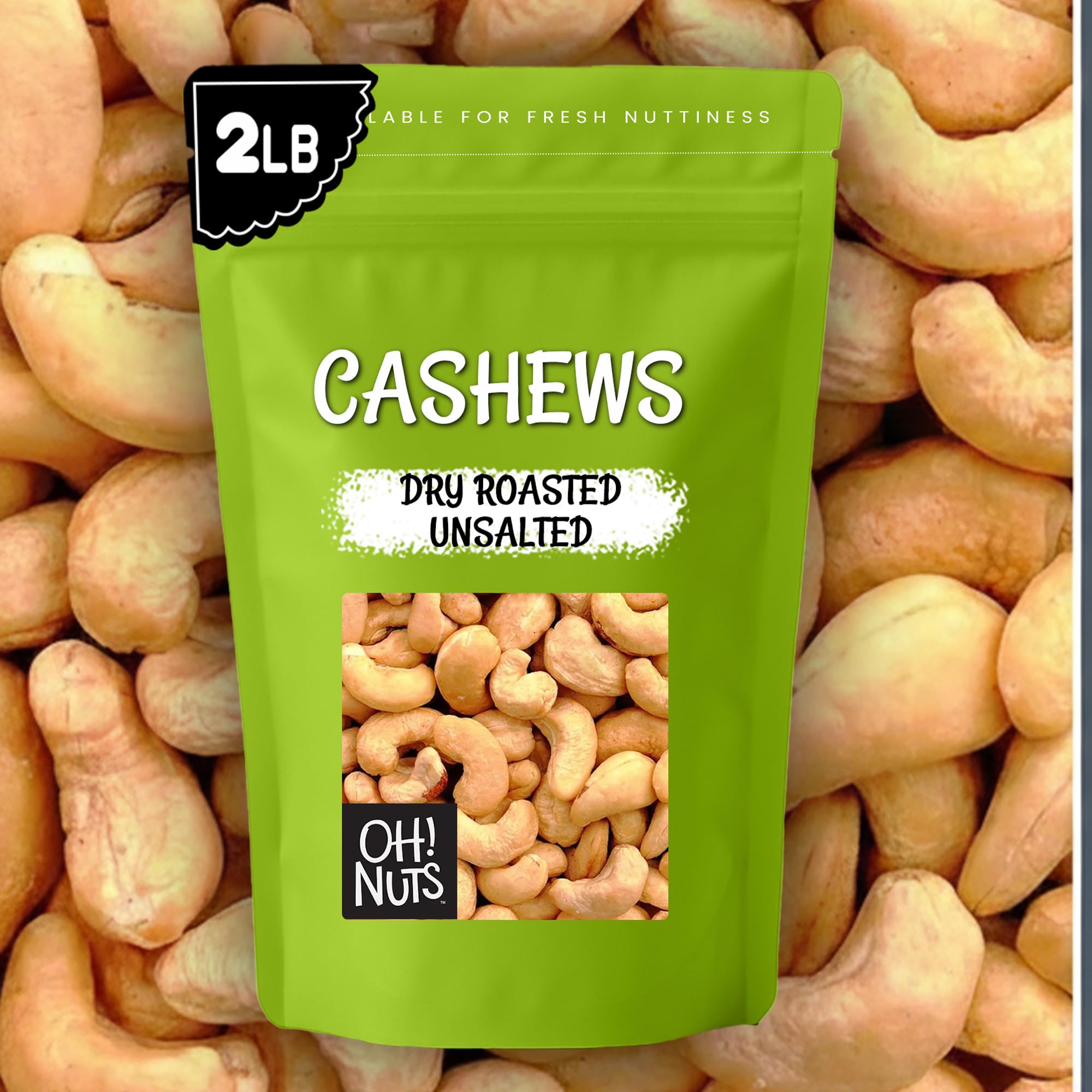 Oh! Nuts cashews in blender for shakes and smoothie bowls.