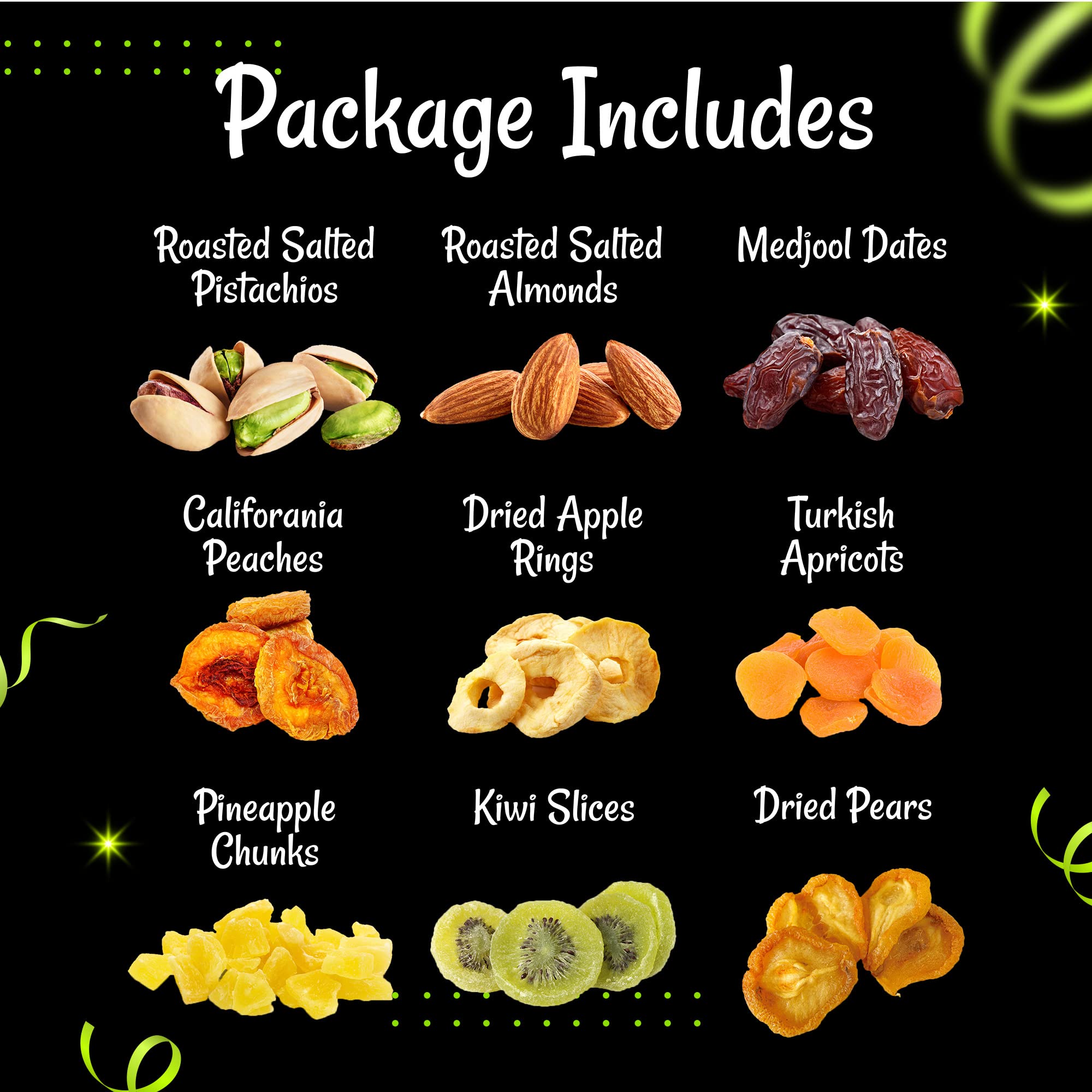 Oh! Nuts premium holiday snack assortment in a stylish gift box