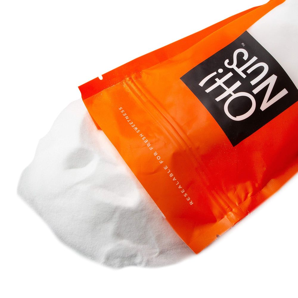 Oh! Nuts Fine Flour Salt sprinkled on popcorn and salads for light seasoning.