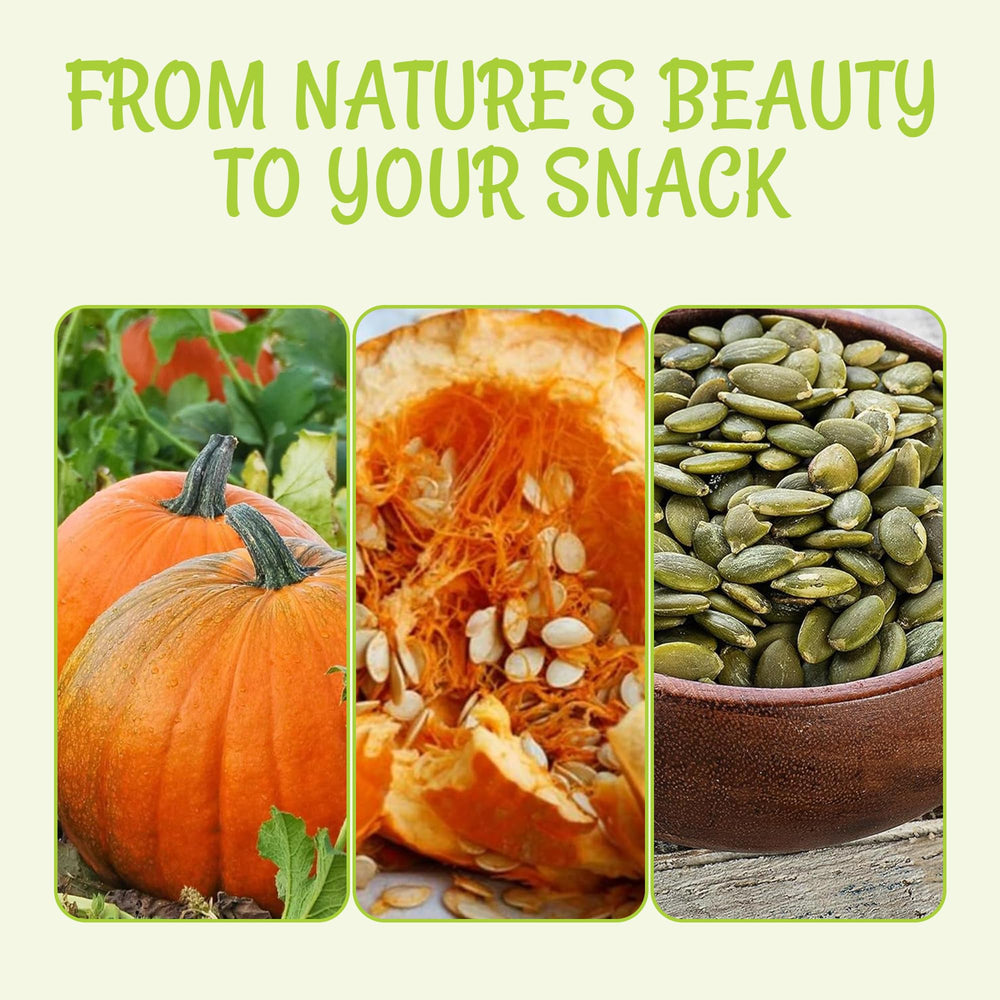 Oh! Nuts seed bag with zip-seal keeps freshness between uses.