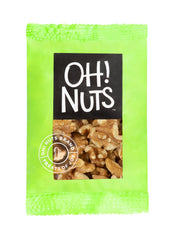 Oh! Nuts raw walnuts 12-pack box highlights portable nutrition on the go.