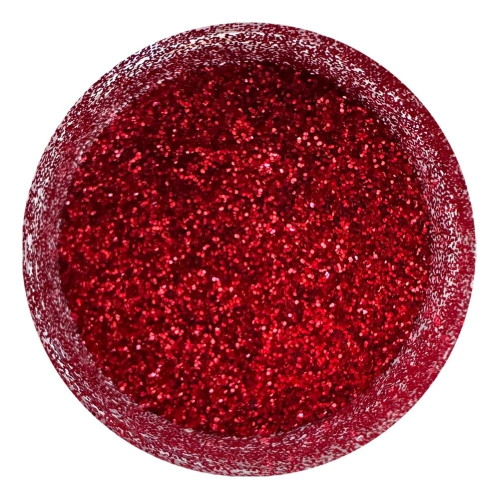 Oh! Sweet Art Christmas Red Disco Cake Dust 5g pack sparkles fondant and gum paste.