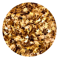 Oh! Sweet Art edible glitter gold stars in a jar for cake decoration and sparkle