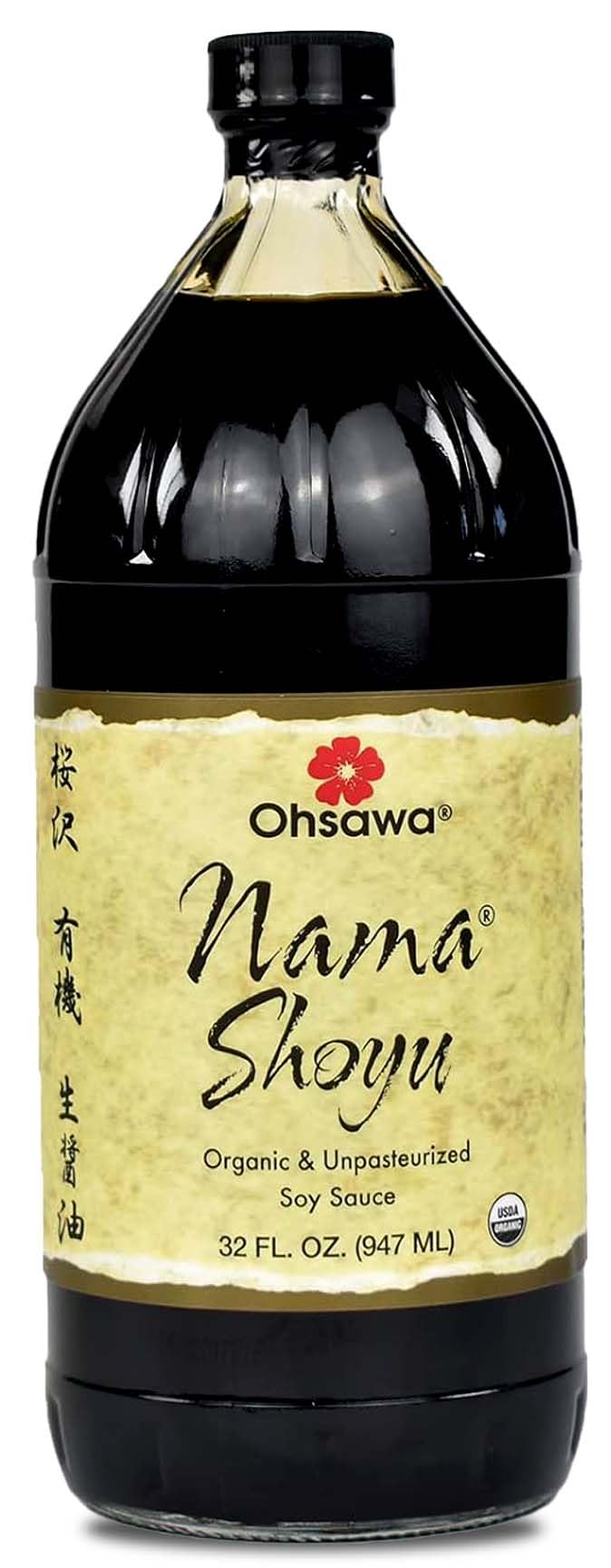Ohsawa Nama Shoyu cedar-barrel fermentation enhances rich umami for noodles and sushi.