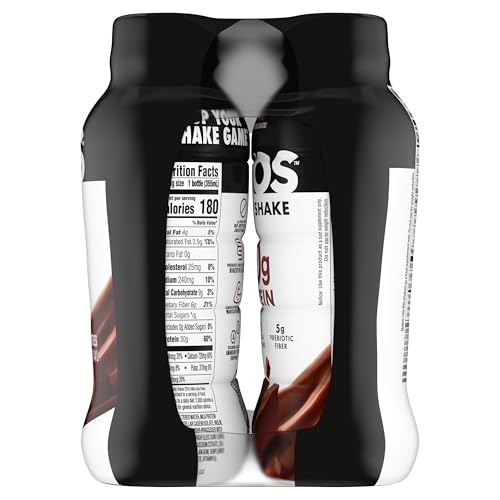 Oikos Chocolate Shake muscle support theme in imagery