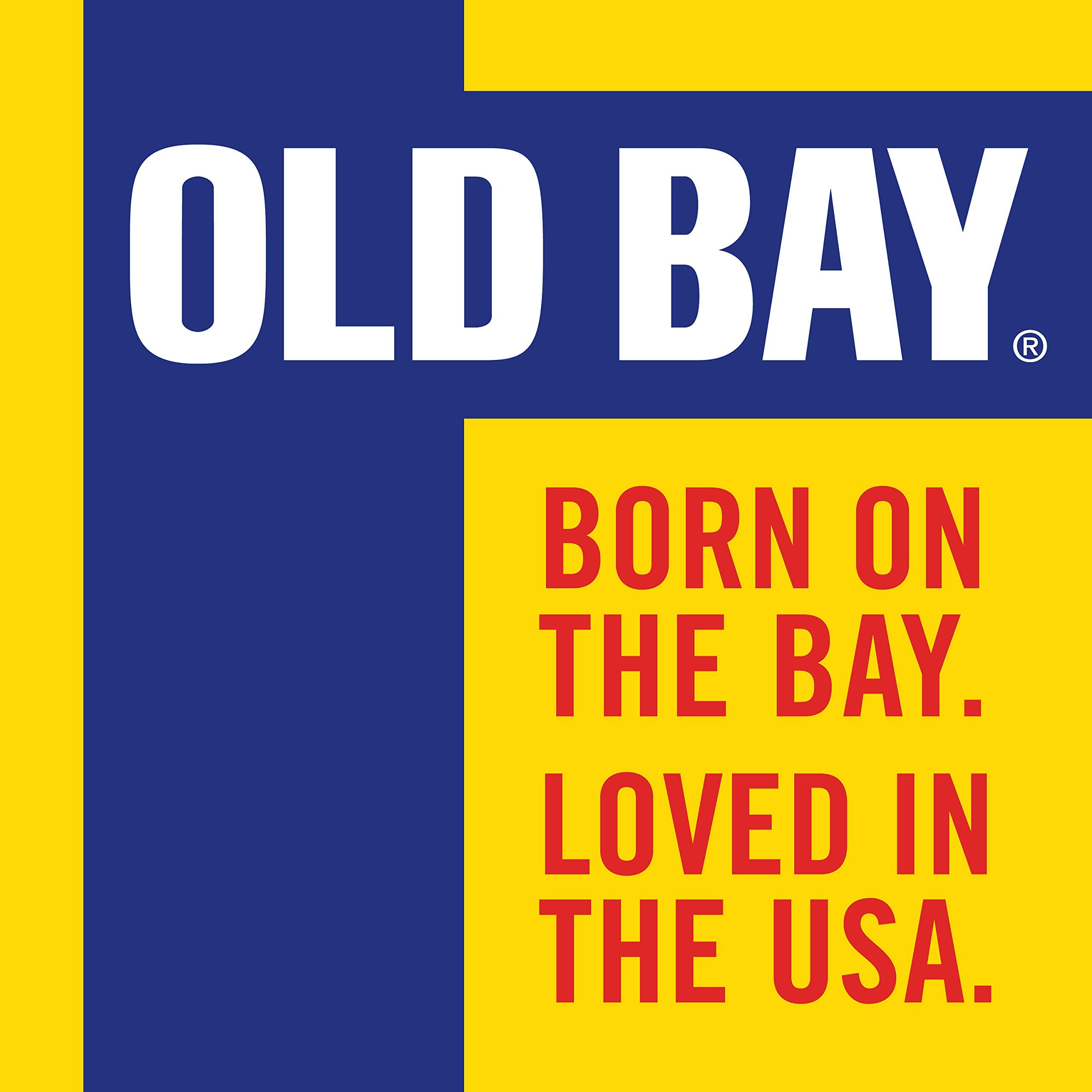OLD BAY seasoned fries for extra crispiness and taste