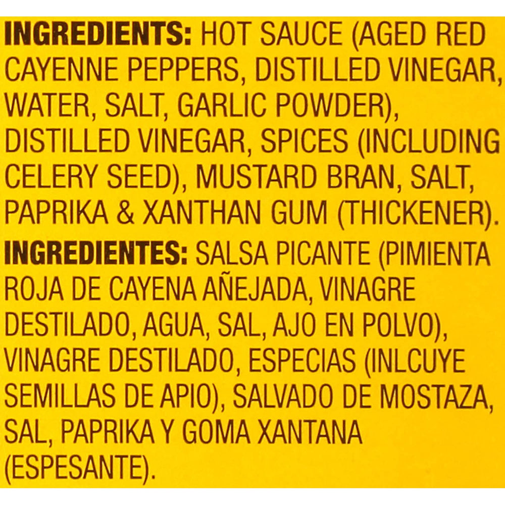 OLD BAY Hot Sauce 64oz bulk container highlights convenient back-of-house use.