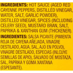 OLD BAY Hot Sauce 64oz bulk container highlights convenient back-of-house use.