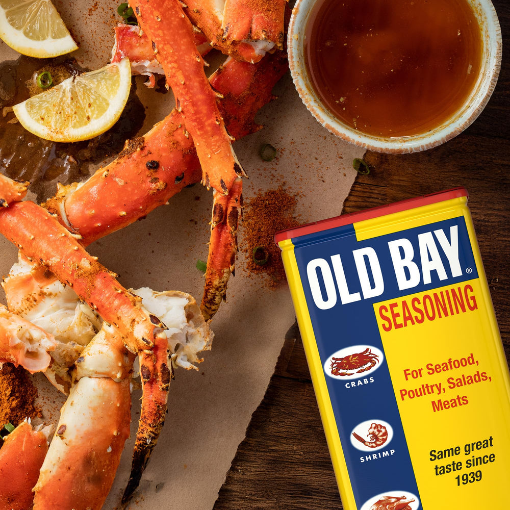 Seafood bowl seasoned with OLD BAY for restaurant-worthy flavor