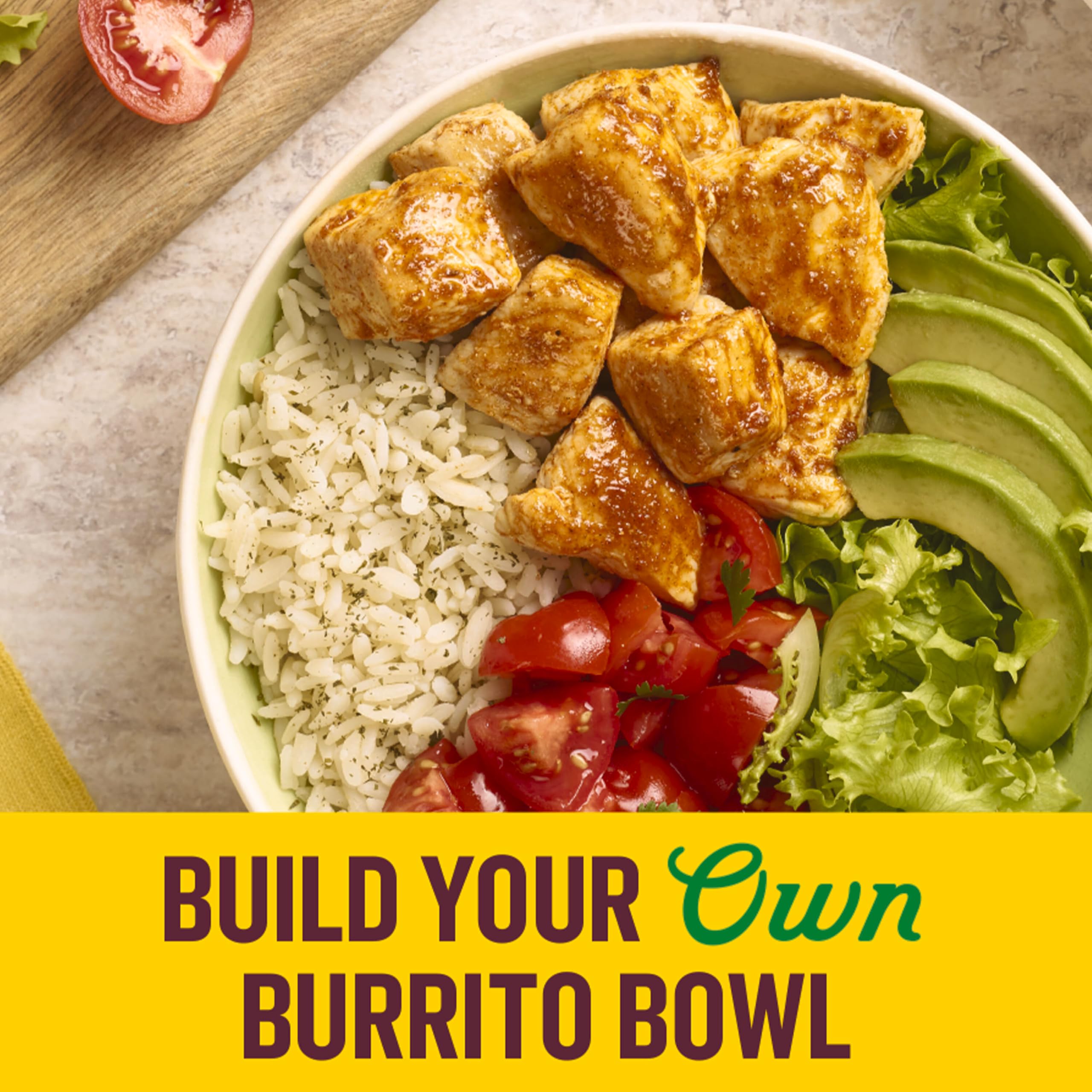 Chicken enchiladas served with Cilantro Lime Rice