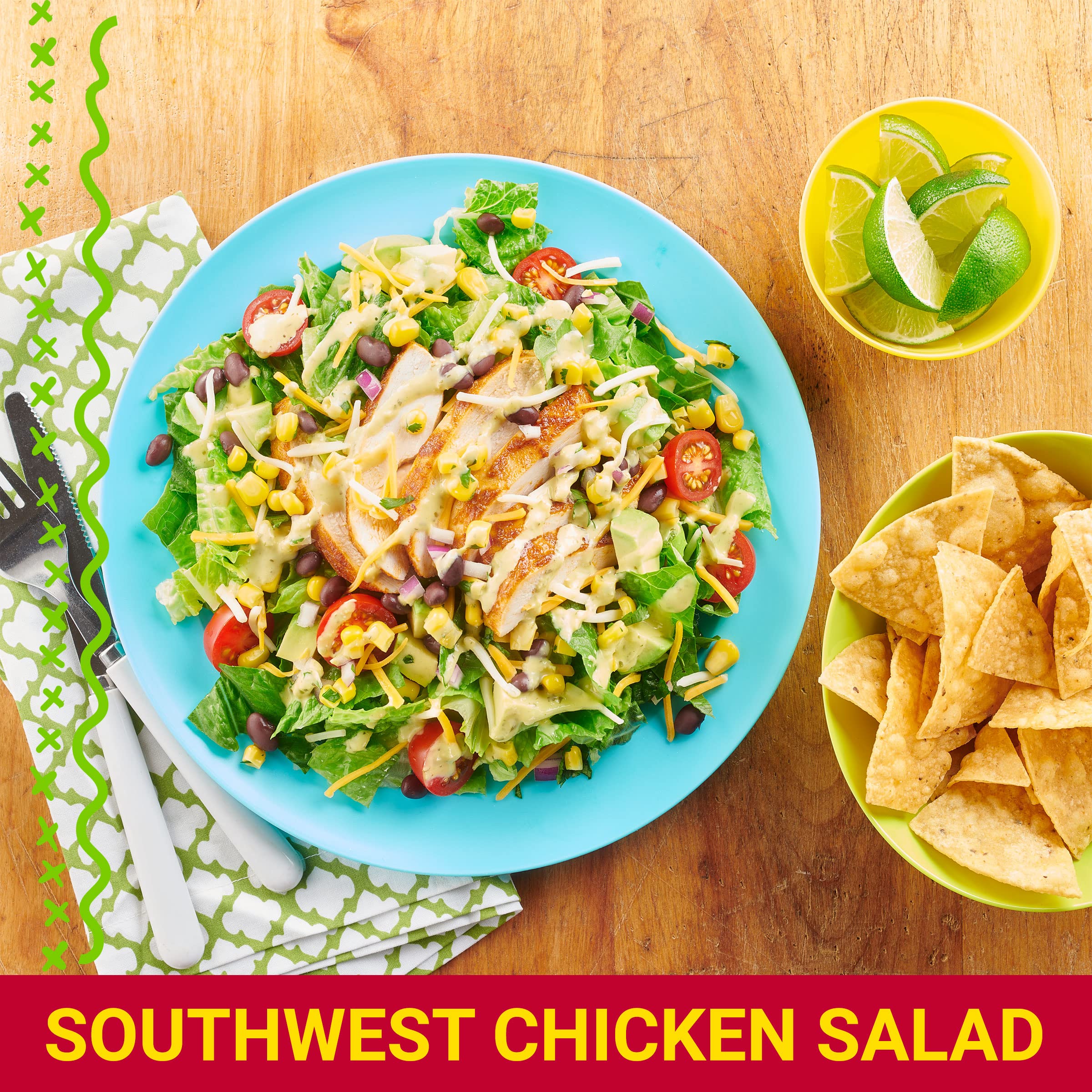 Old El Paso Creamy Salsa Verde close-up texture highlights creamy richness.