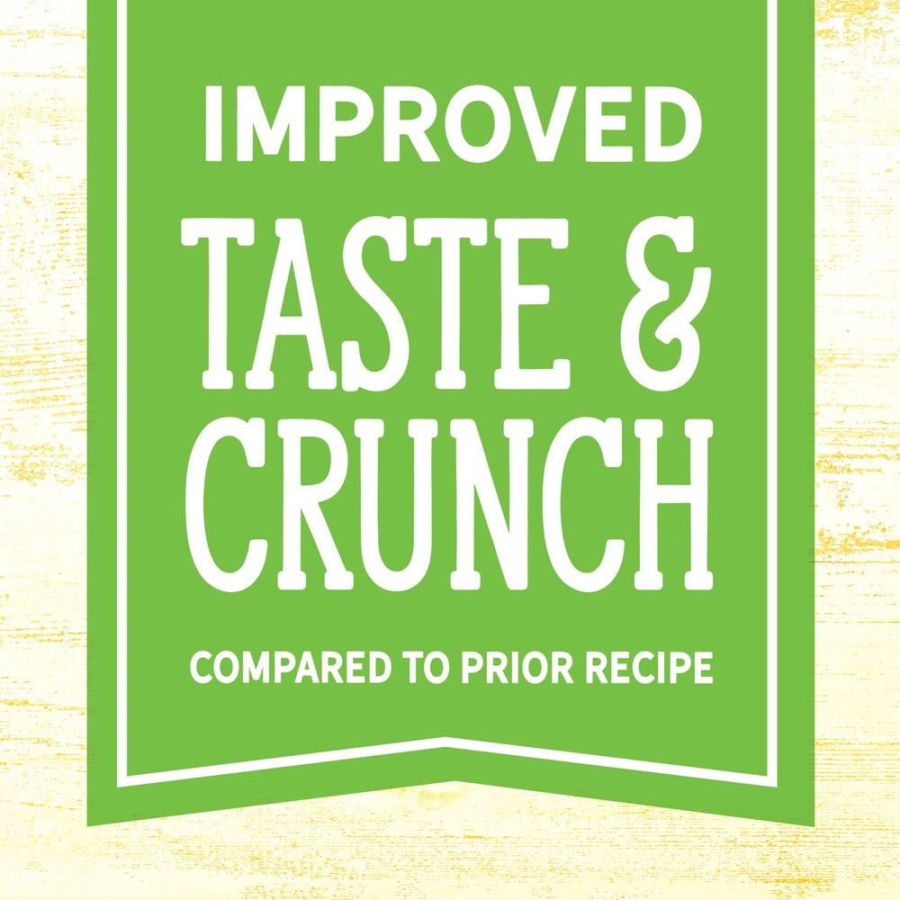 Old El Paso crunchy shells crisped in oven for maximum crunch
