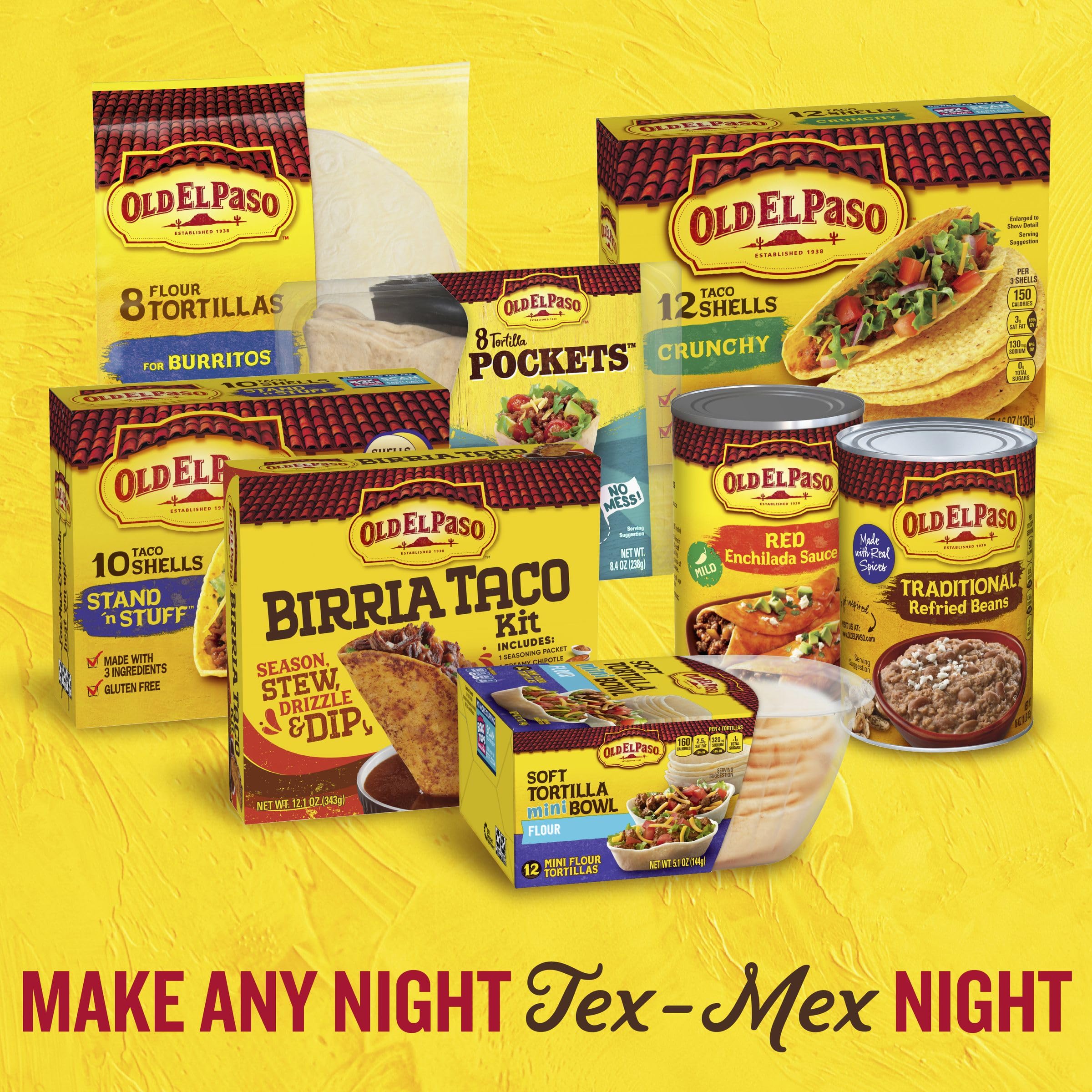 Old El Paso Flour Tortilla Pockets quick meal idea for busy evenings