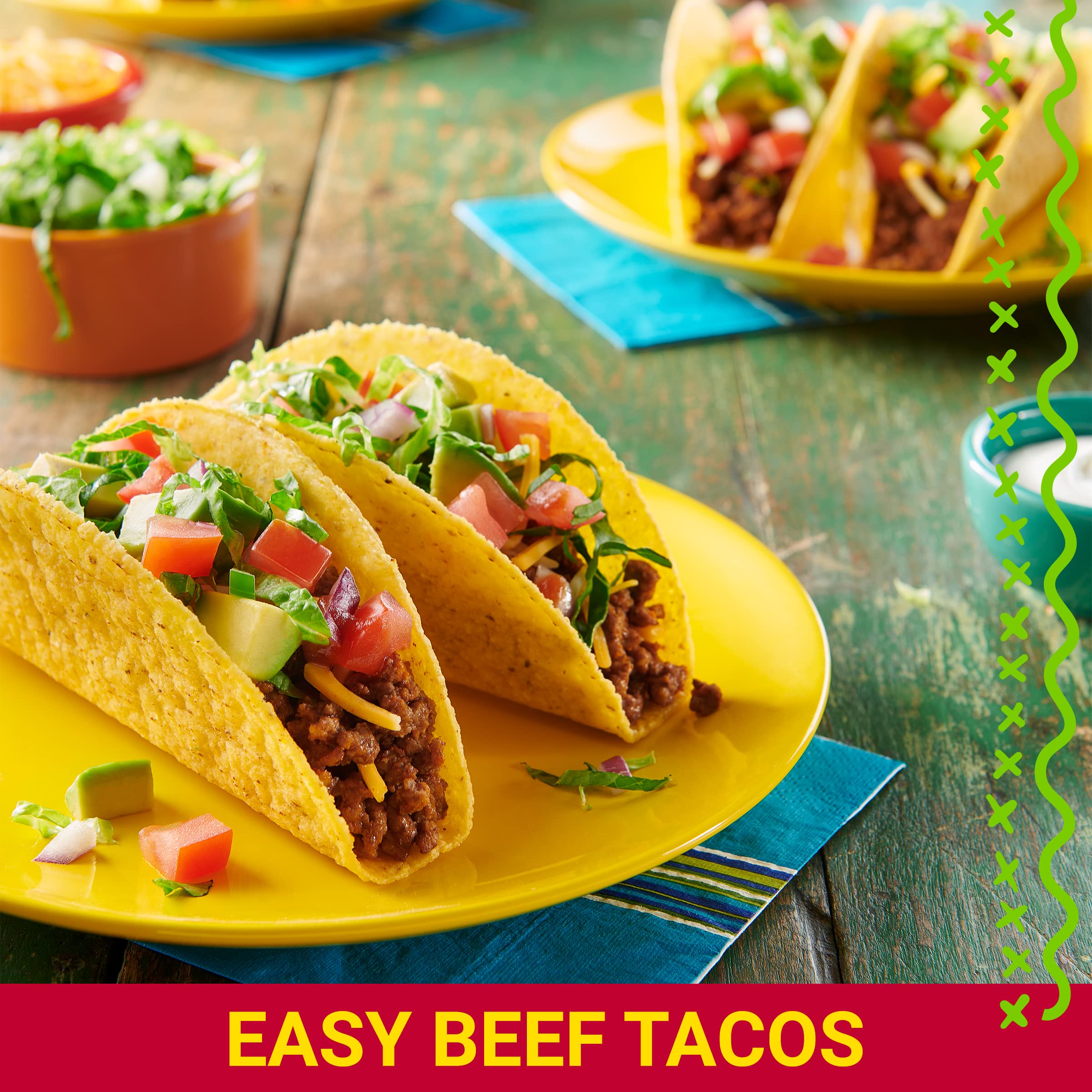 Old El Paso sauce in enchiladas adds a zesty kick