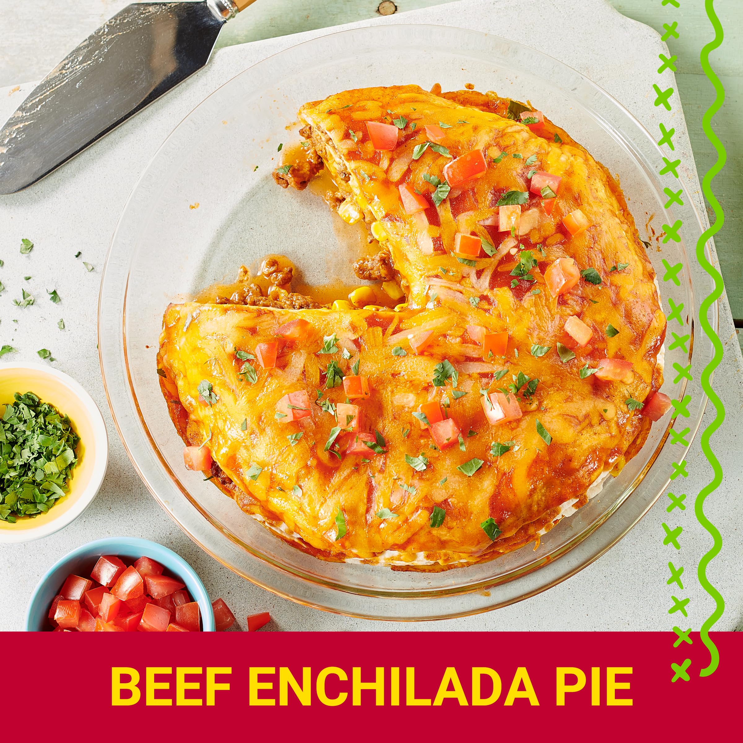 Old El Paso sauce dip for nachos delivers a gentle kick.