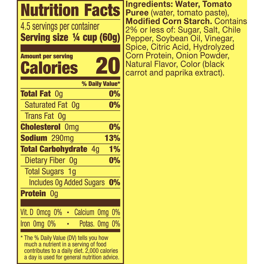 Old El Paso sauce on a taco night plate adds mild heat and depth.