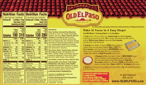 Old El Paso mild taco sauce adds gentle heat and flavor