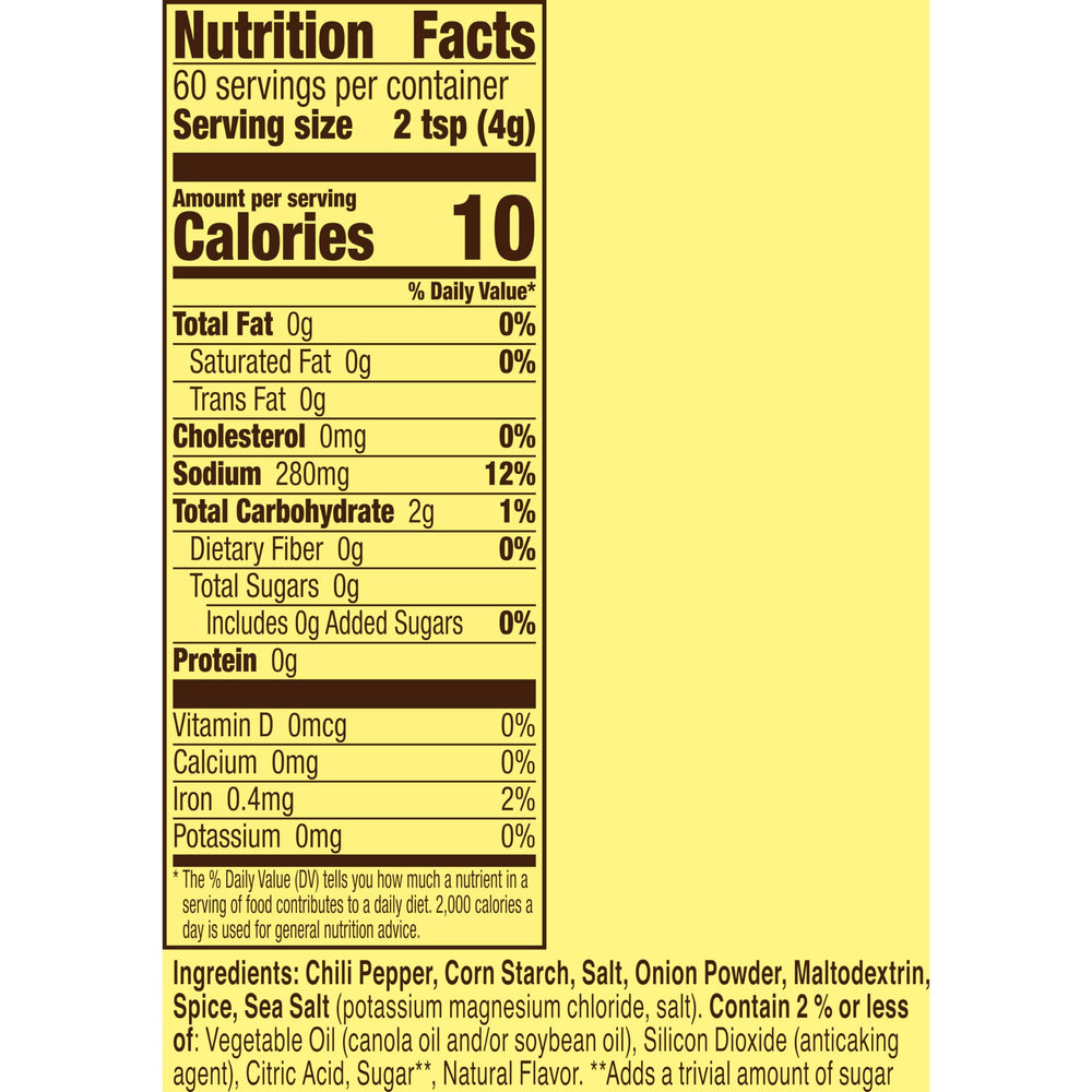 Close-up of Old El Paso seasoning spice blend for rich flavor and easy meals.