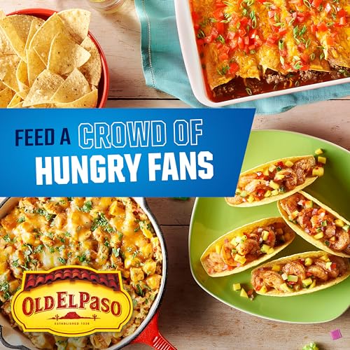 Old El Paso Zesty Ranch bottle dispense shows cap-down storage for hassle-free reaching.